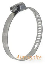 Load image into Gallery viewer, FUEL HOSE CLAMP - PERFORATED SLIM BAND FULL STAINLESS | CLP-212
