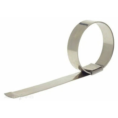 HOSE CLAMP PLAIN BAND STAINLESS ACCESSORIES | CLU-095