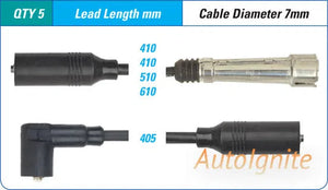 IGNITION LEAD SET AUDI 1.8 2.0 | ILS-106M