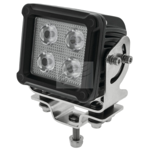 LED SQUARE WORKLAMP FLOOD BEAM 9 - 60V 40W 4 LED's BLACK HSNG | IWL410F