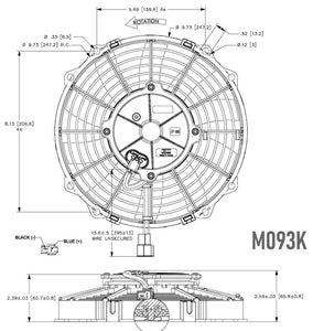 MARADYNE 9IN CHAMPION SERIES 12V FAN | M093K