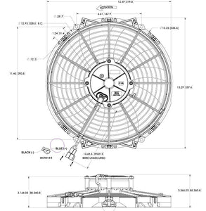 MARADYNE 12IN CHAMPION SERIES 12V FAN | M122K