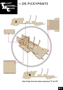 NISSAN PATROL GU CONSTRUCTION KIT | PICKYNS-GU-PT-380MM