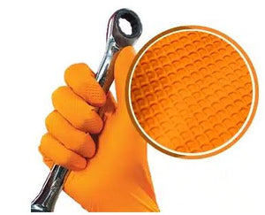 Orange Rocket Xtra Grip® Disposable Gloves