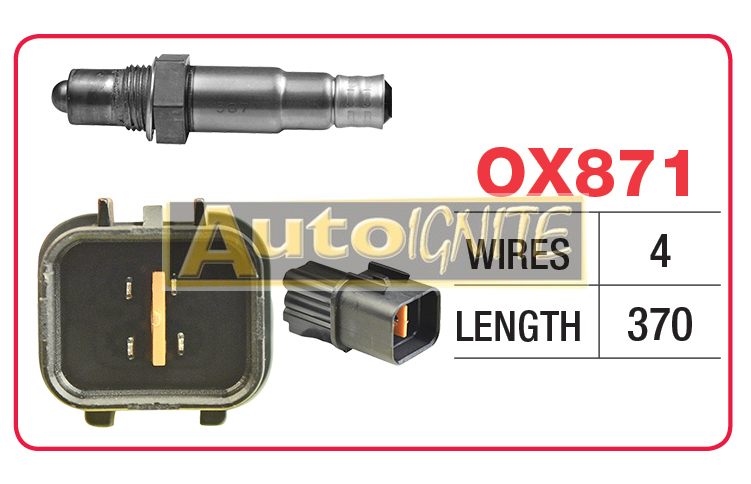 OXYGEN SENSOR - GMH 4 WIRE - OX259 | OX871