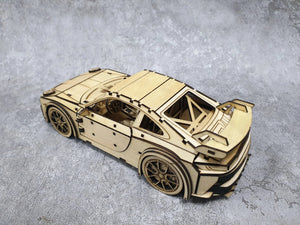 PORSCHE 3D CONSTRUCTION KIT | 911 GT3 | PICKYPO-GT3-PT-300MM