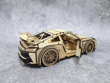 Load image into Gallery viewer, PORSCHE 3D CONSTRUCTION KIT | 911 GT3 | PICKYPO-GT3-PT-300MM
