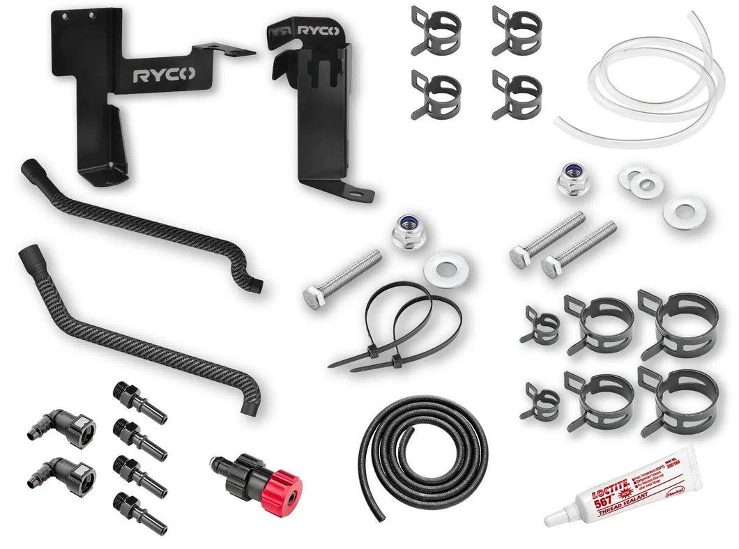 PRADO KDJ150 VEHICLE SPECIFIC FITMENT KIT FOR CATCHCAN | RVSK103