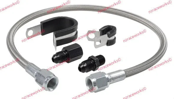 RACEWORKS 1/8 NPT PRESSURE SENSOR FLEXIBLE HOSE EXTENSION | RWM-005