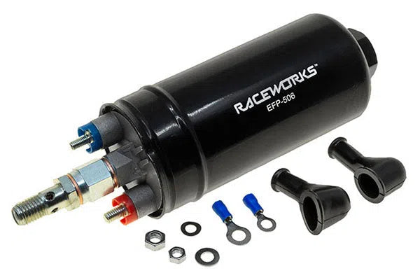 RACEWORKS 250LPH E85 EXTERNAL FUEL PUMP (044 STYLE) | EFP-506