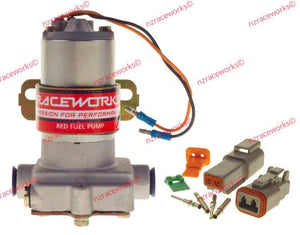 RACEWORKS 268LPH STEALTH RED FUEL PUMP (>4PSI) | EFP-600