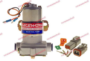 RACEWORKS 333LPH STEALTH BLUE FUEL PUMP (>9PSI) EFP-601 | EFP-601