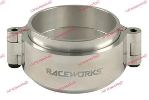 RACEWORKS 3.5" POLISHED ALUMINIUM INTERCOOLER PIPE CLAMP | IPC-350A