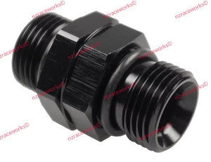 RACEWORKS AN-10 MALE O-RING UNION | RWF-921-10-10BK-HOSE FITTINGS-NZRACEWORKS-Autoignite NZ