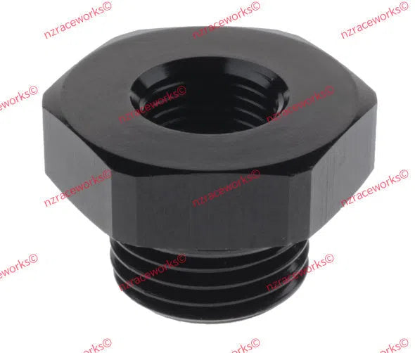 RACEWORKS AN-10 O-RING TOYOTA 1/8'' NPT REDUCER | RWF-813-10-02BK-HOSE FITTINGS-NZRACEWORKS-Autoignite NZ