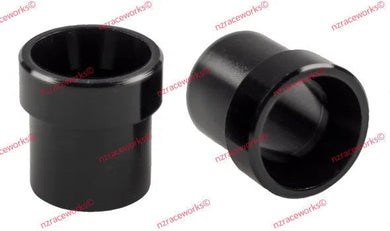 RACEWORKS AN-5 ALUMINIUM TUBE SLEEVE (PK2) | RWF-819-05BK-HOSE FITTINGS-NZRACEWORKS-Autoignite NZ