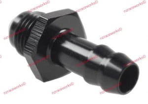 RACEWORKS AN-6 FLARE TOYOTA 3/8'' (AN-6) BARB | RWF-717-06BK-HOSE FITTING-NZRACEWORKS-Autoignite NZ