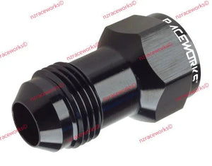 RACEWORKS AN-8 FEMALE TOYOTA MALE EXTENSION | RWF-952-08BK-AN EXTENSION-NZRACEWORKS-Autoignite NZ