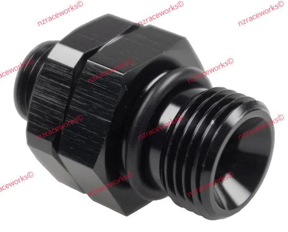 RACEWORKS AN-8 TOYOTA AN-10 O-RING REDUCER | RWF-921-08-10BK-HOSE FITTINGS-NZRACEWORKS-Autoignite NZ