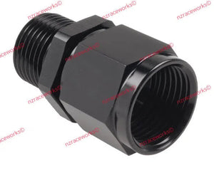 RACEWORKS AN FEMALE TOYOTA MALE METRIC MALES | RWF-906-08-M18BK-AN FITTINGS COLLECTION-NZRW-Autoignite NZ