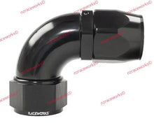 Load image into Gallery viewer, RACEWORKS CUTTER HOSE FITTING AN-16 90 DEG | RWF-103-16BK-HOSE FITTING-NZRACEWORKS-Autoignite NZ
