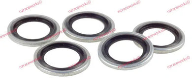 RACEWORKS DOWTY SEAL ID14MM 5PK | RWF-180-14MM-HOSE FITTING-NZRACEWORKS-Autoignite NZ