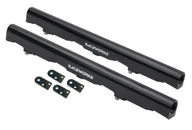 RACEWORKS FUEL RAILS TOYOTA SUIT HOLDEN LS2/LS3/L76/L77/L98 | ALY-017BK