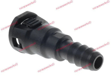 RACEWORKS GM EFI ADAPTOR 3/8 TUBE TOYOTA 3/8 BARB PLASTIC | RWF-715-06-06P-QUICK CONNECT-NZRACEWORKS-Autoignite NZ