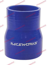 Load image into Gallery viewer, RACEWORKS HOSE REDUCER 5-6&#39;&#39; (127-152MM) BLUE | SHR-500600BE-SILICONE REDUCER STRAIGHT-NZRACEWORKS-Autoignite NZ
