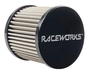 RACEWORKS LARGE AN-12 BREATHER BLACK | ALY-069BK