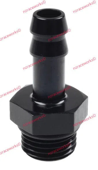 RACEWORKS O-RING PORT AN-6 TOYOTA 5/16'' BARB | RWF-414-06-05BK-BARB FITTING-NZRACEWORKS-Autoignite NZ