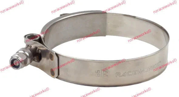 RACEWORKS T-BOLT CLAMP TOYOTA SUIT 2.5'' | RWC-250-T-BOLT CLAMP-NZRACEWORKS-Autoignite NZ