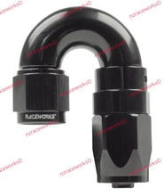 Load image into Gallery viewer, RACEWORKS TAPER HOSE FITTING AN-12 180DEG | RWF-116-12BK-HOSE FITTING-NZRACEWORKS-Autoignite NZ
