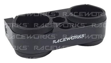RACEWORKS TWIN PUMP BRACKET SUITS EXT PIERBURG/TI AUTOMOTIVE | ALY-089
