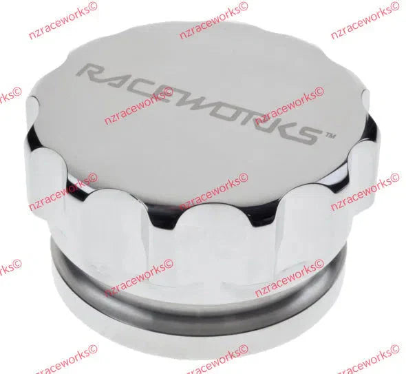 RACEWORKS WELD ON ALUMINIUM FILLER W POLISHED CAP 2IN | RWF-461-32-A-FILLER-NZRACEWORKS-Autoignite NZ