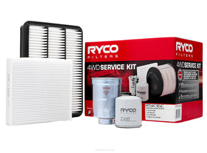 4X4 AND PASSENGER VEHICLE SERVCE KITS | OIL, AIR & FUEL FILTERS | RYCO