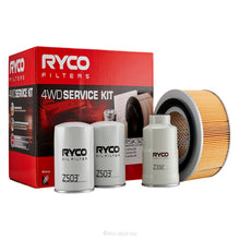 Load image into Gallery viewer, 4X4 AND PASSENGER VEHICLE SERVCE KITS | OIL, AIR &amp; FUEL FILTERS | RYCO
