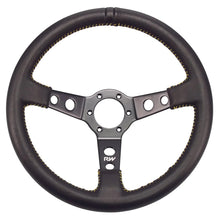 Load image into Gallery viewer, 350MM LEATHER STEERING WHEELS ~ FLAT
