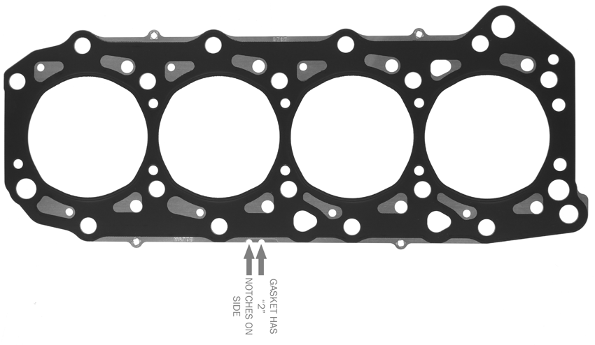 HEAD GASKET SET NISSAN ZD30DDTI 0.70MM